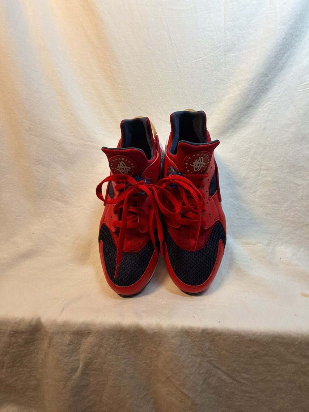 Nike Air Huarache Red Navy Sneakers